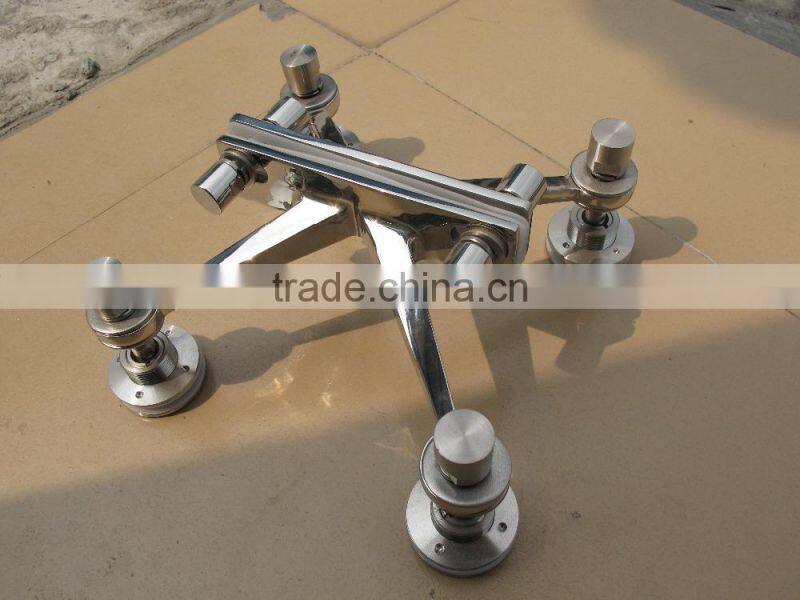 Stainless Steel Curtain Wall Fittings Glass Spider System Fittings