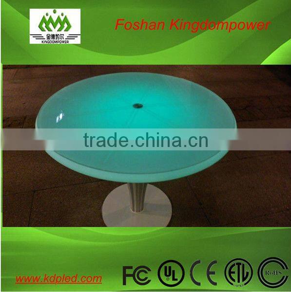 modern plasic LED furniture glowing waterproof bar table