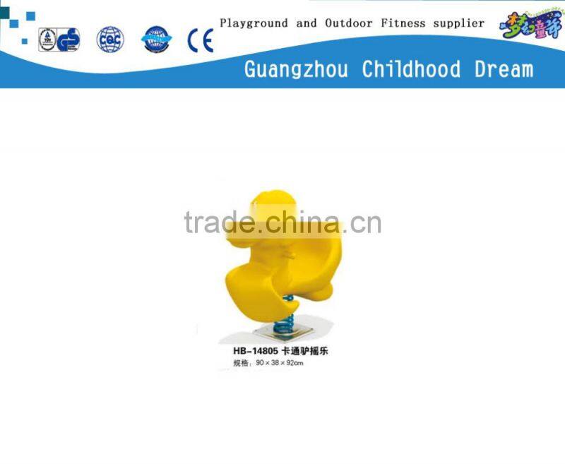 (HB-14805) Popular outdoor plastic rocking horse