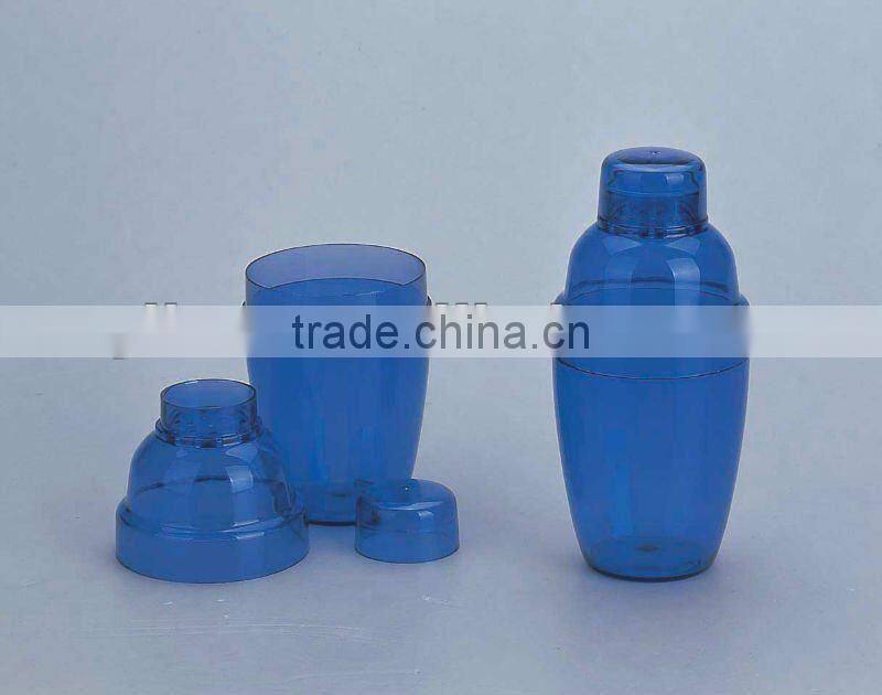 PS Modern Design Food Grade Durable Plastic Martini Shaker