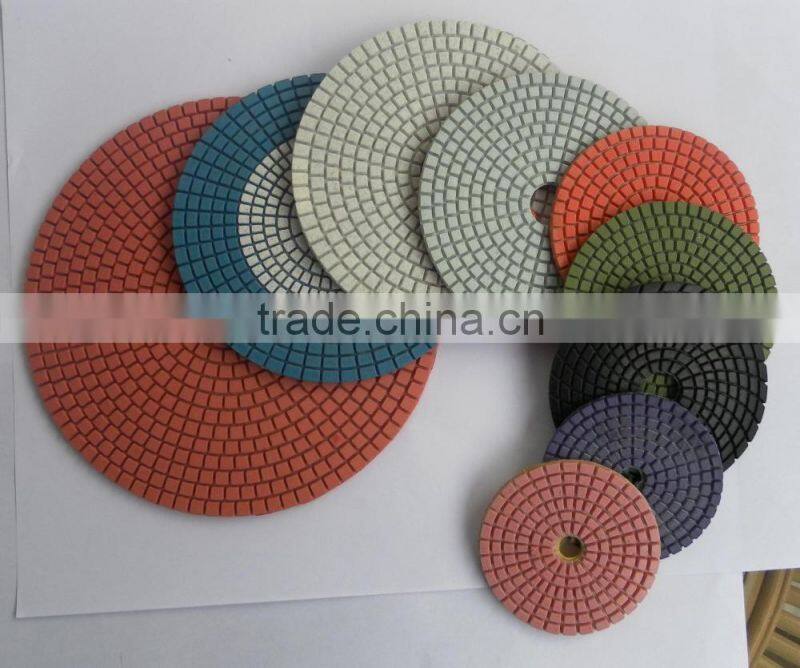 100mm Diamond wet/Dry Polishing Pad for Granite with CE ISO