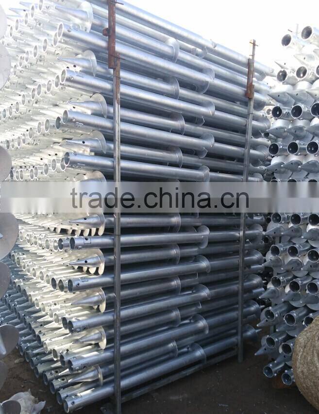 Solar Ground Screws Mounting