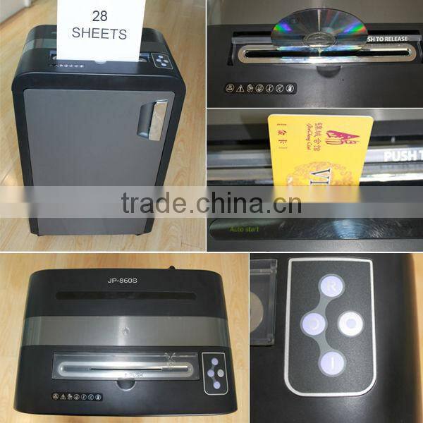 JP-840S electric garden chipper shredder