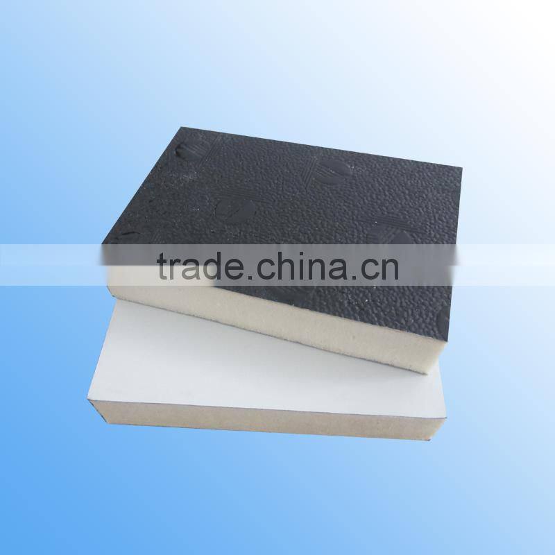 Prefab exterior wall heat insulation panel with painting