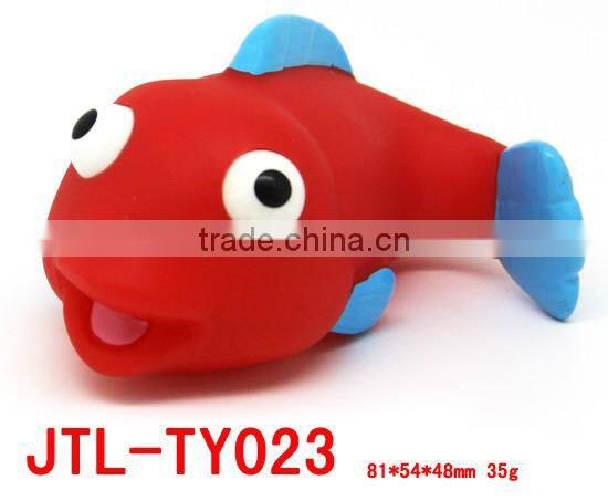 Promotional Plastic Rubber Pop-eye Animal Toys/Fish Toys