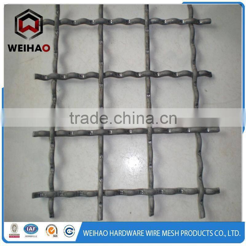 Factory low price of galvanized crimped wire mesh