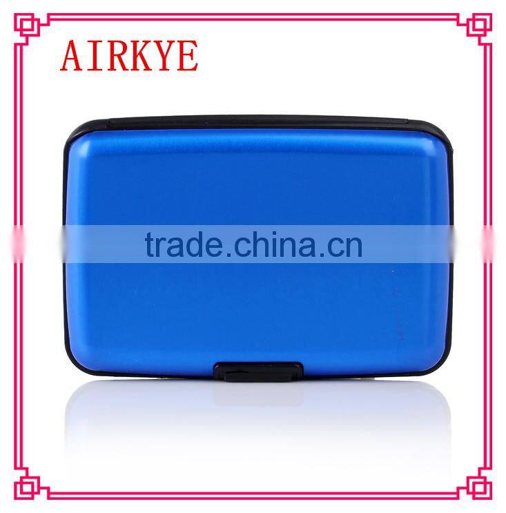 Wonder Colorful Business New Aluminum ID Credit Card Wallet Case Holder Metal