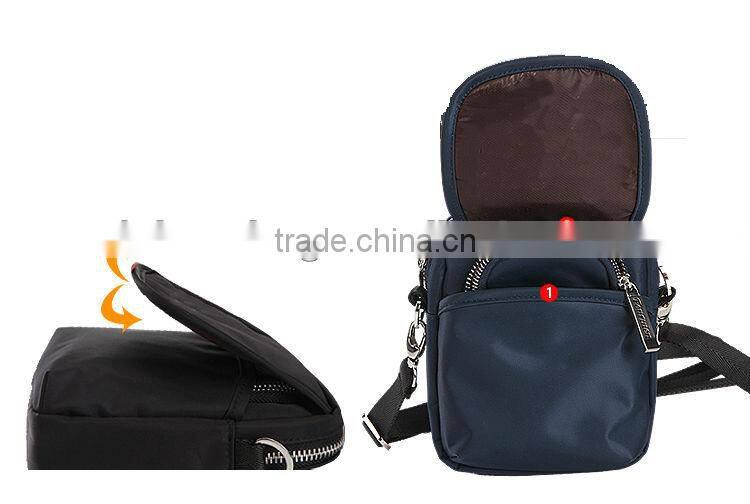 Dual Purpose Small Nylon Waist Bag