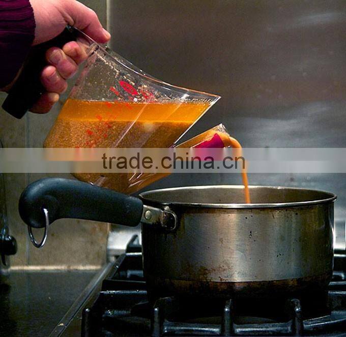 2016 wholesale kitchen tools 2-Cup Fat Separator Measuring Cup with Strainer