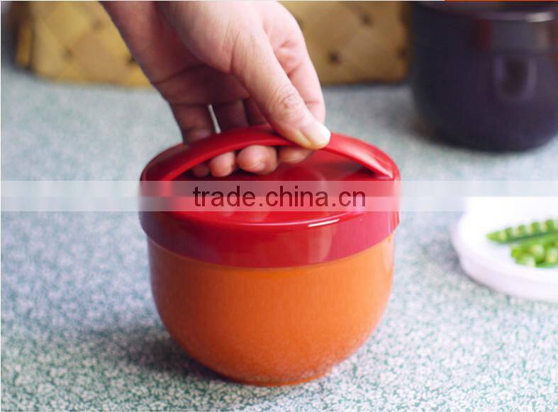 High Capacity 3 Layers Black Lunch Box With Fork & Spoon OKAY With Microwave,hot new product for 2015,CUSTOM plastic lunch box