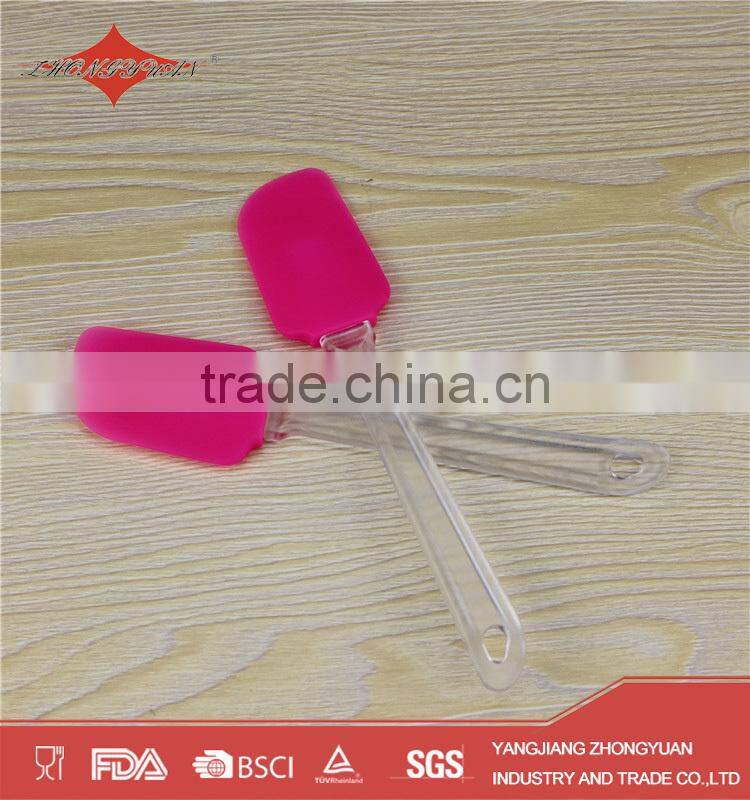 custom design silicone cake spatula