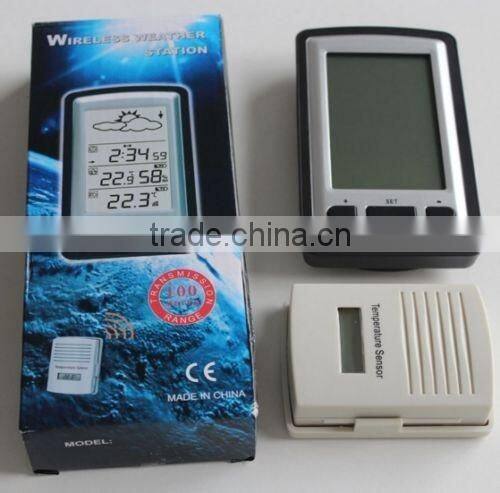 Thermometer & Digital indoor Hygrometer & Weather Forcast & Clock.