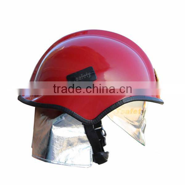 2014 New Product Red Europe Type KeXing Fire Helmet