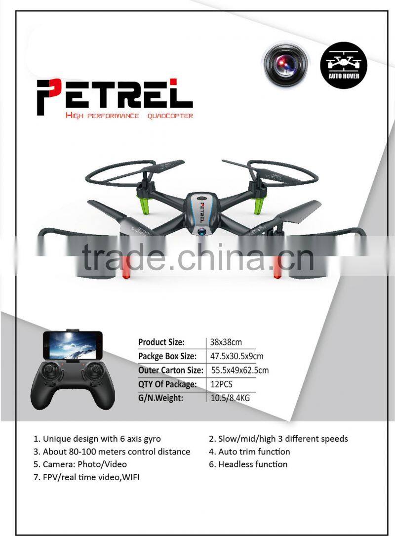 new arrival selfie drone camera drone for outdoor/indoor