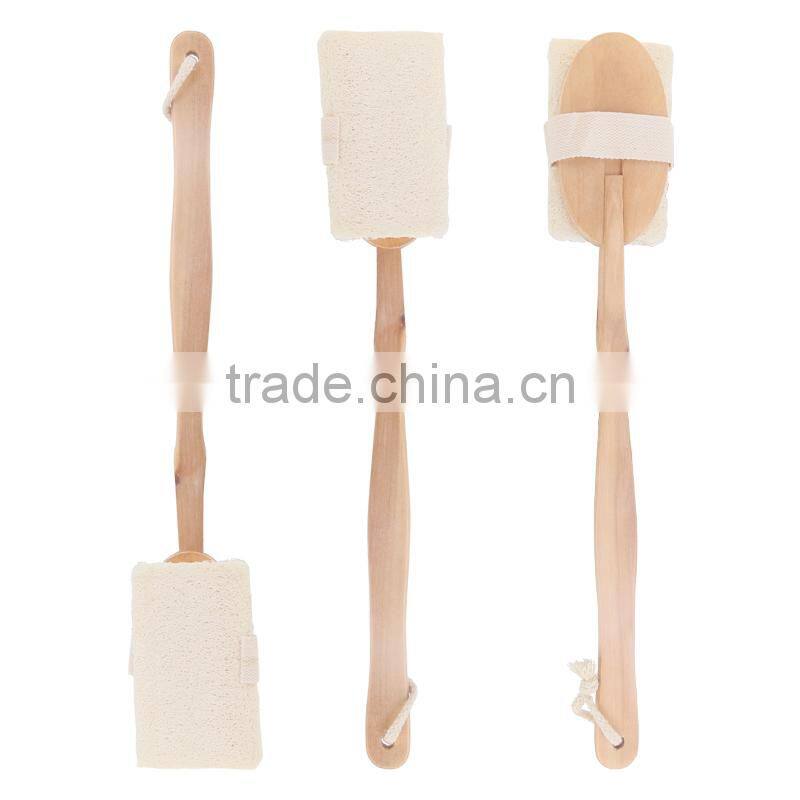 41.5 X 7.5cm Back Body Bath Wood Brush Massager