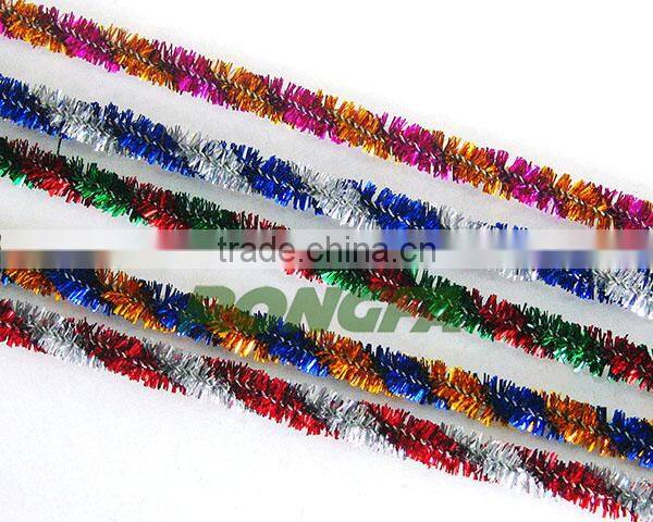 9mm x 50cm intelligence toys twisted metallic chenille stems