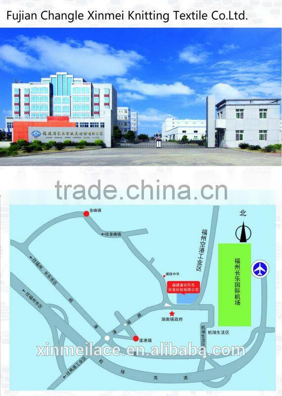 eyelash nylon cotton lace fabric for garment, wedding gown and scarf