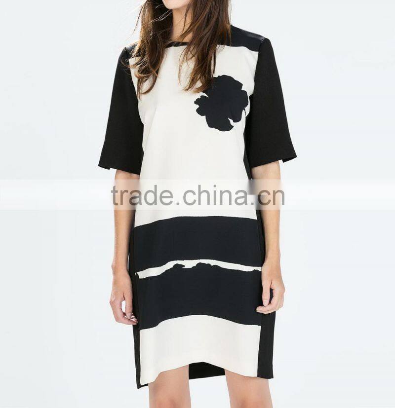 elegant quality ladies sexy party dress fashion wholesale new black lace and nude evening dress