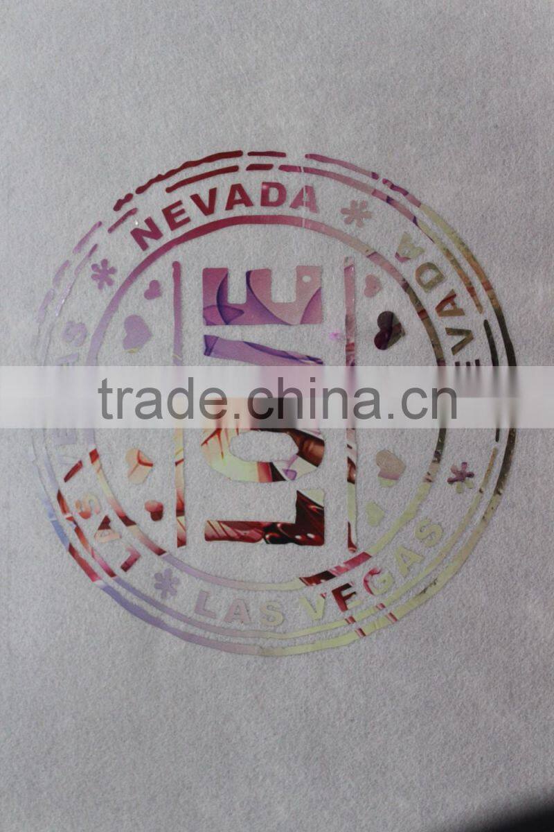 2017 stretch foil souvenir city name heat transfer