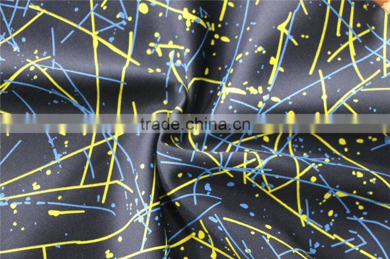 BLUE PAINT SPLASH FABRIC