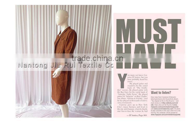 Brown Bathrobe For Women Spa Cmfortable Cotton Waffle Bathrobe Winter Warm Long Sleeve Pajamas