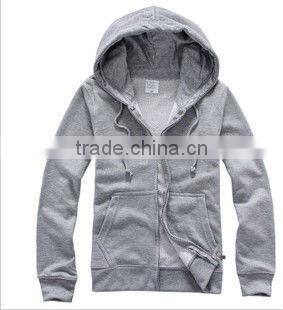 Zipper hoodie blue men hoodies