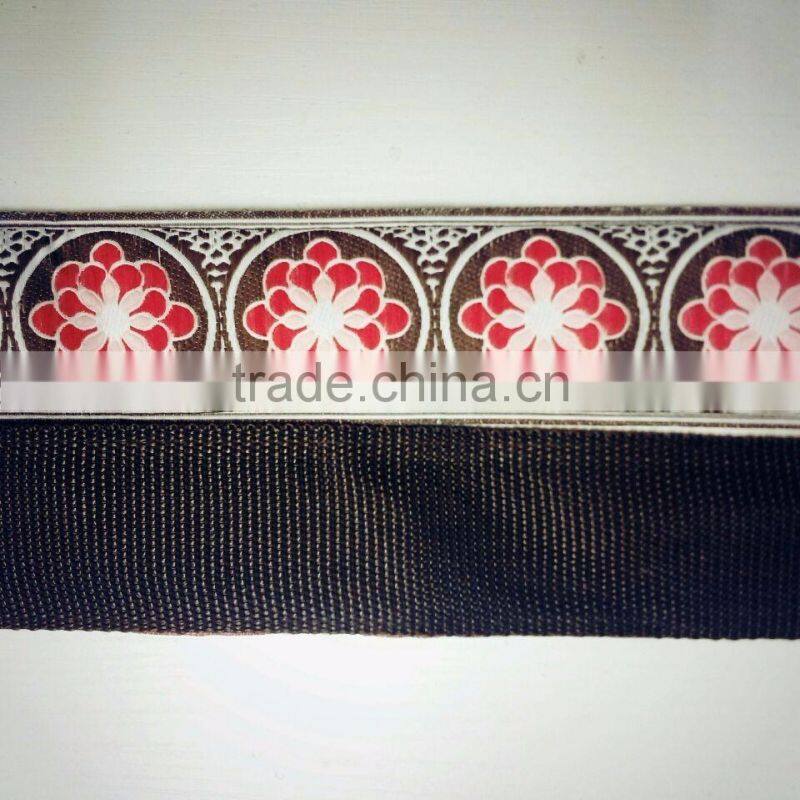 2016 Custom high quality cheap Jacquard Ribbon