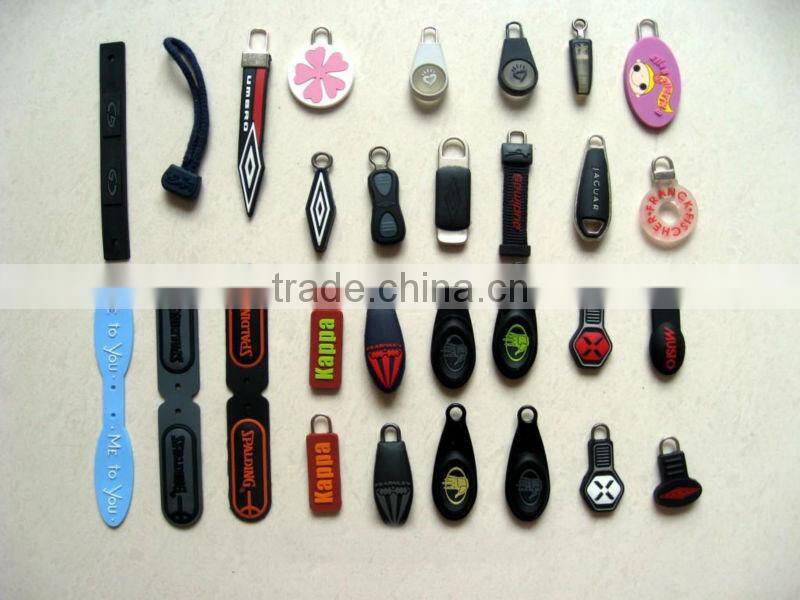 2015 customized high quality pvc Zipper Sliders