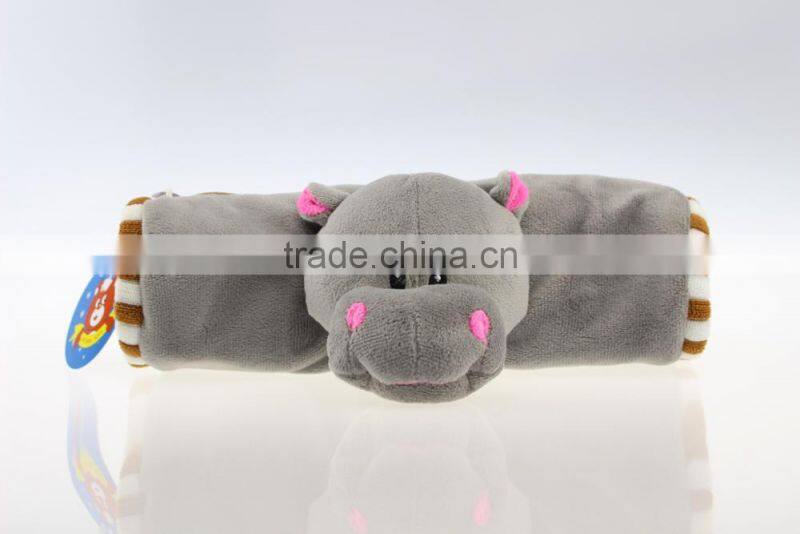 Students Supplies Lovely green frog Plush anime Pencil Case