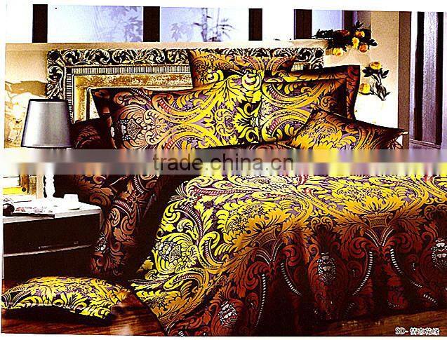 luxury design /perfect bedding set /king size 3d beding set