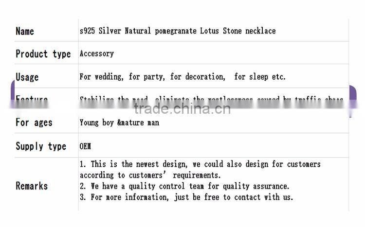 Direct Sale Natural Sterling Silver Jewelry Garnet