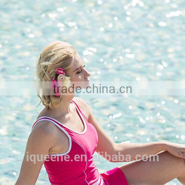 Fashion sports swimming suit waisted bodycon mini beachwear