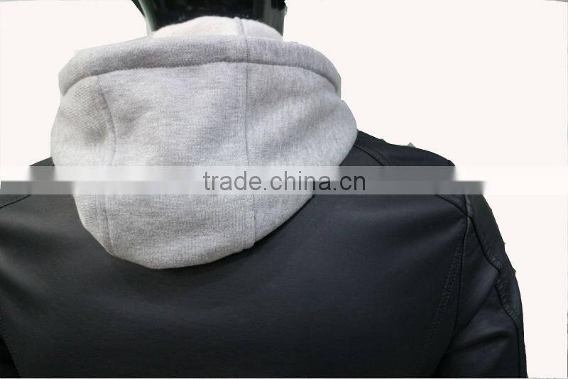 2016 Top fashion Italian jacket mens leather blazer