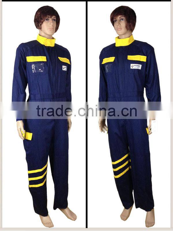 Wholesale cheap coverall oil and gas workwear with pockets