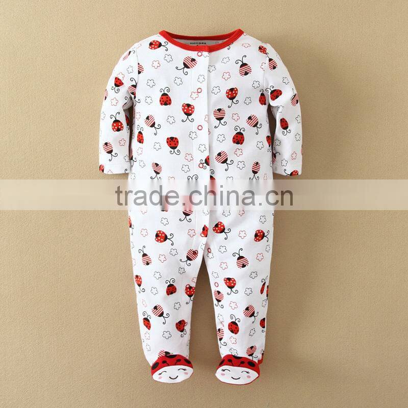mom and bab 2014 baby clothes 100 cotton baby girl romperjumper