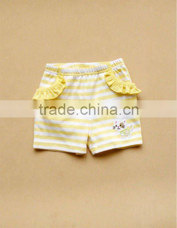 mom and bab 2012 summer baby wear shorts 100% cotton