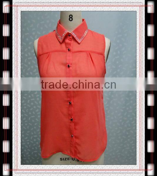 fashion 2015 models blouse lady top new style clothes women