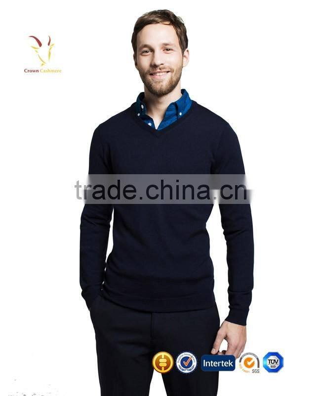 New Design Knitted Mens Cashmere Sweaters 100 Cashmere Pullover