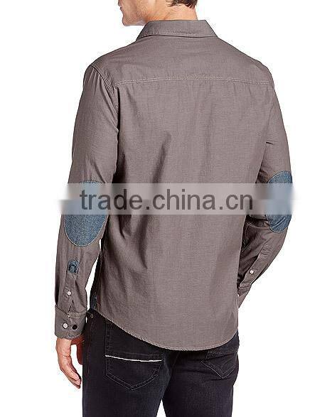 Wholesale custom superior fashion plain mature men's shirt