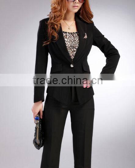 2014 latest lady's office Suit design