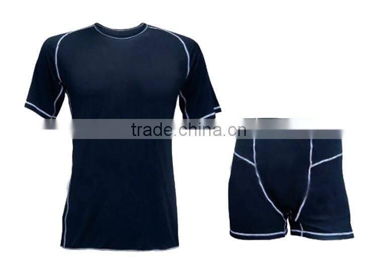 Men's underwear compression tight shirt fitness suit base layer