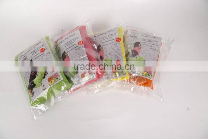 Redhill Pet Raincoat Waterproof large Dog Raincoat for sale