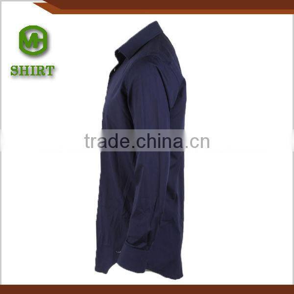 2016 Latest Shirt Design slim fit fashion dress shirts for men