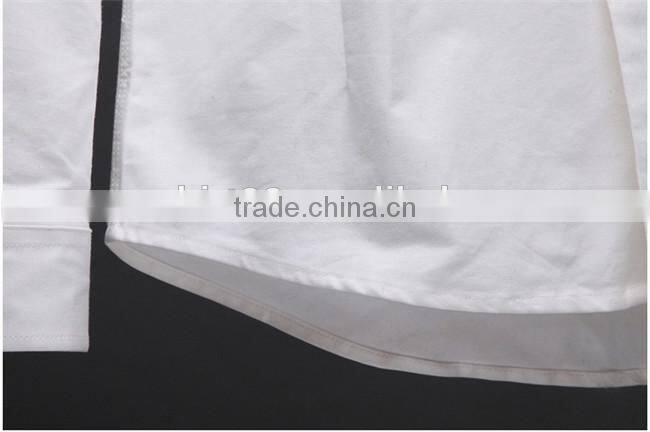 design Cat Embroidered men oxford casual shirt, young couple shirt