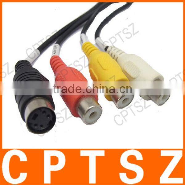 New Usb 2.0 Pc Transfer Av Vhs V8 Video for Audio Grabber Capture Card Dvd Maker Adapter with Snapshot Button