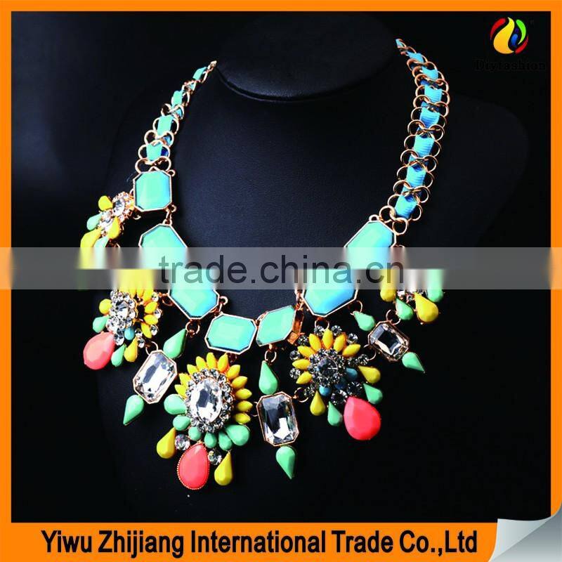 Wholesale Fashion Jewelry Latest Design Beads Necklace And Pendant Necklace