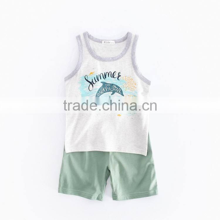 Dolphin T-shirt Sports Leisure Pant Coat New Style Suits Design for Sale