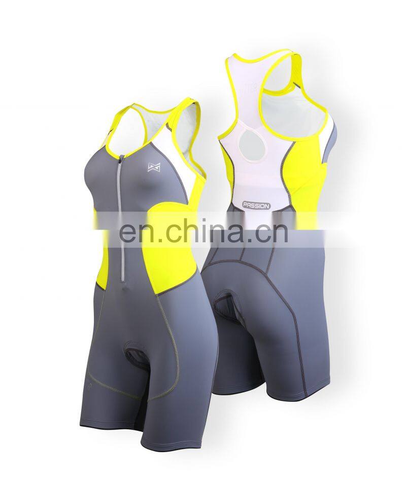 2017 Custom Design Women Printed Cycling jersey/ Triathlon Suit