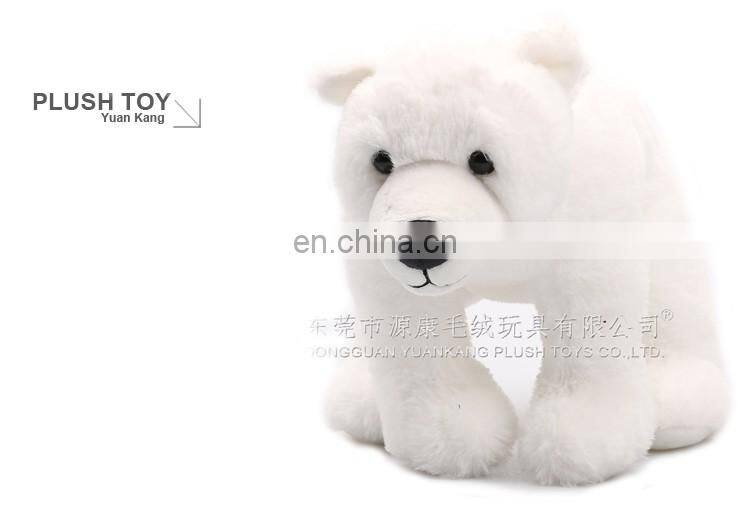 2016 Lovely Soft Mini Plush Polar Bear For Promotion, Promotional Small White Plush Polar Bear