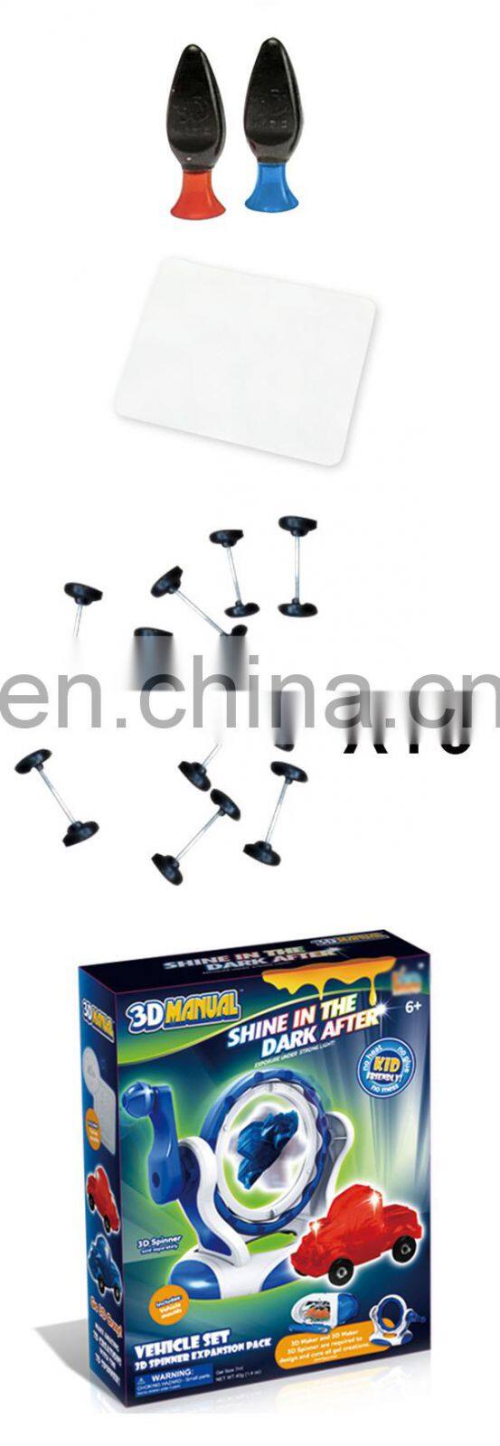 Funny children game diy car model children diy 3d printer sale